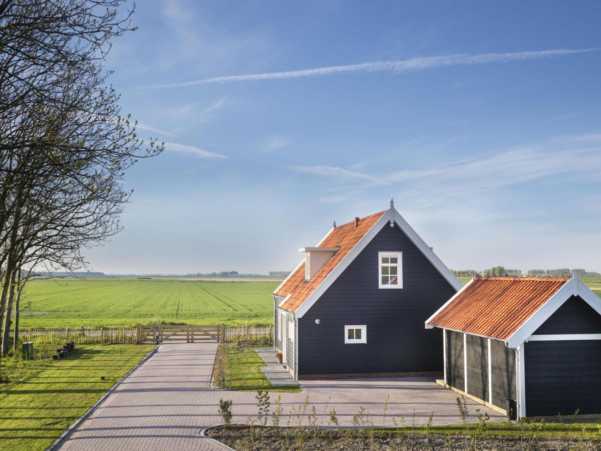 Rustic Holiday Home In Wissenkerke With Garden Екстериор снимка